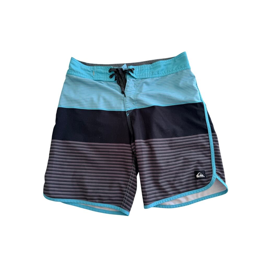 Quiksilver Highline Boys XL Surfsilk Striped Board Shorts